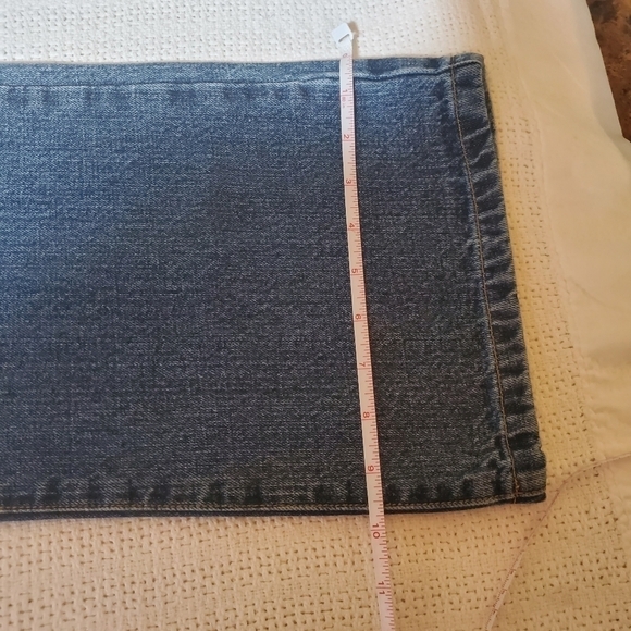 In the Wash Embroidered Colorful Sz. 34 Blue Jeans - Picture 8 of 8